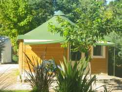 Chalet et terrasse